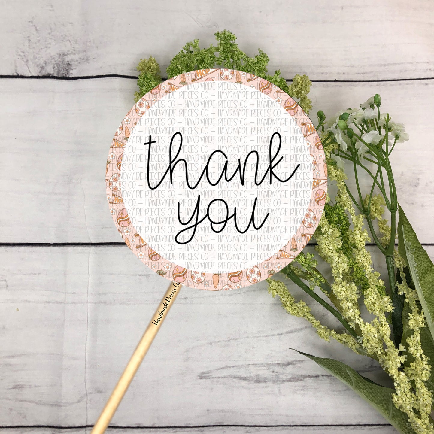 Thank You 2 - Packaging Sticker, Easter Theme 2022