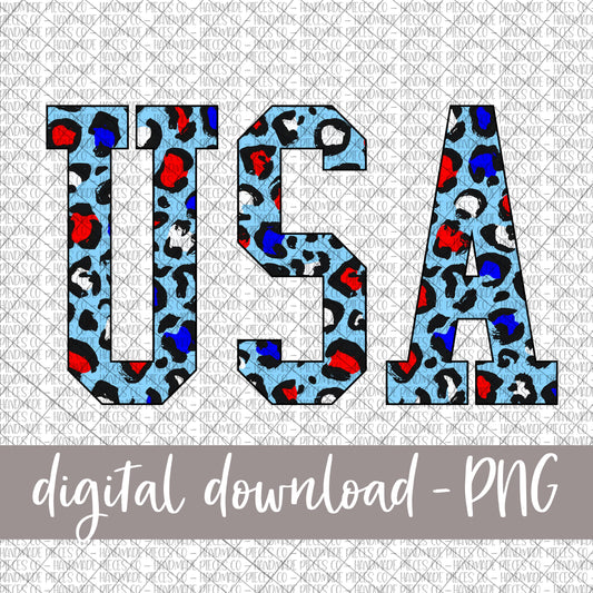 USA, Leopard Patriotic Version 3 - Digital Download