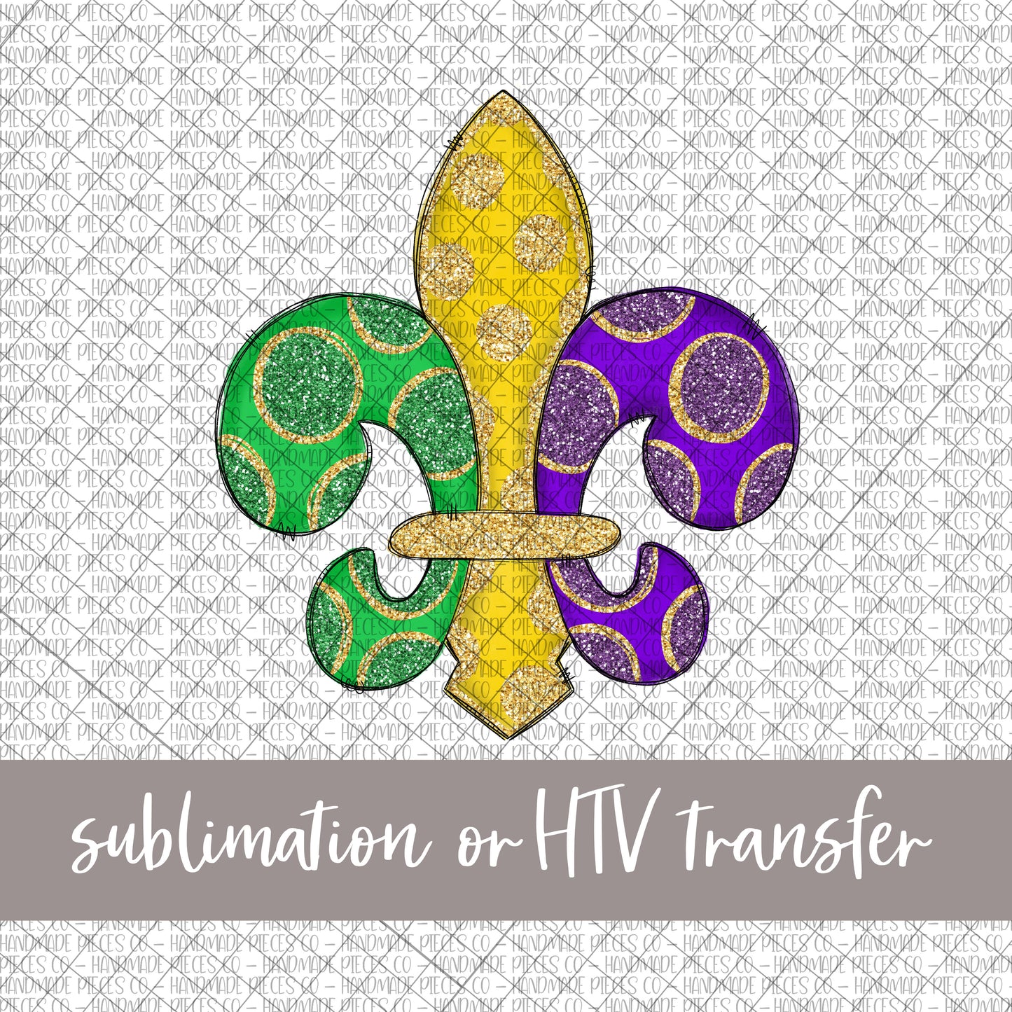 Fleur De Lis - Sublimation or HTV Transfer