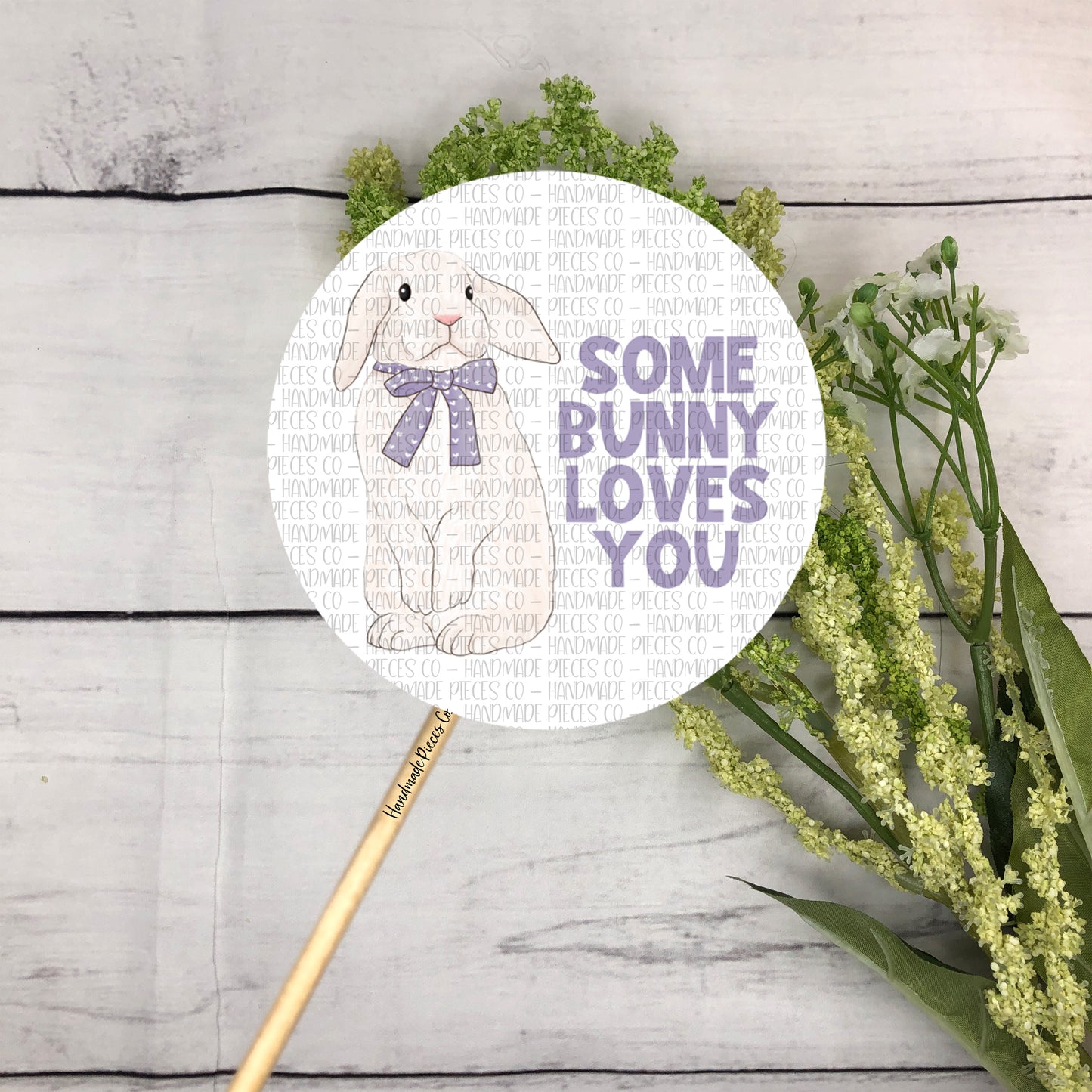 Some Bunny Loves You - Packaging Sticker, Easter Theme 2022