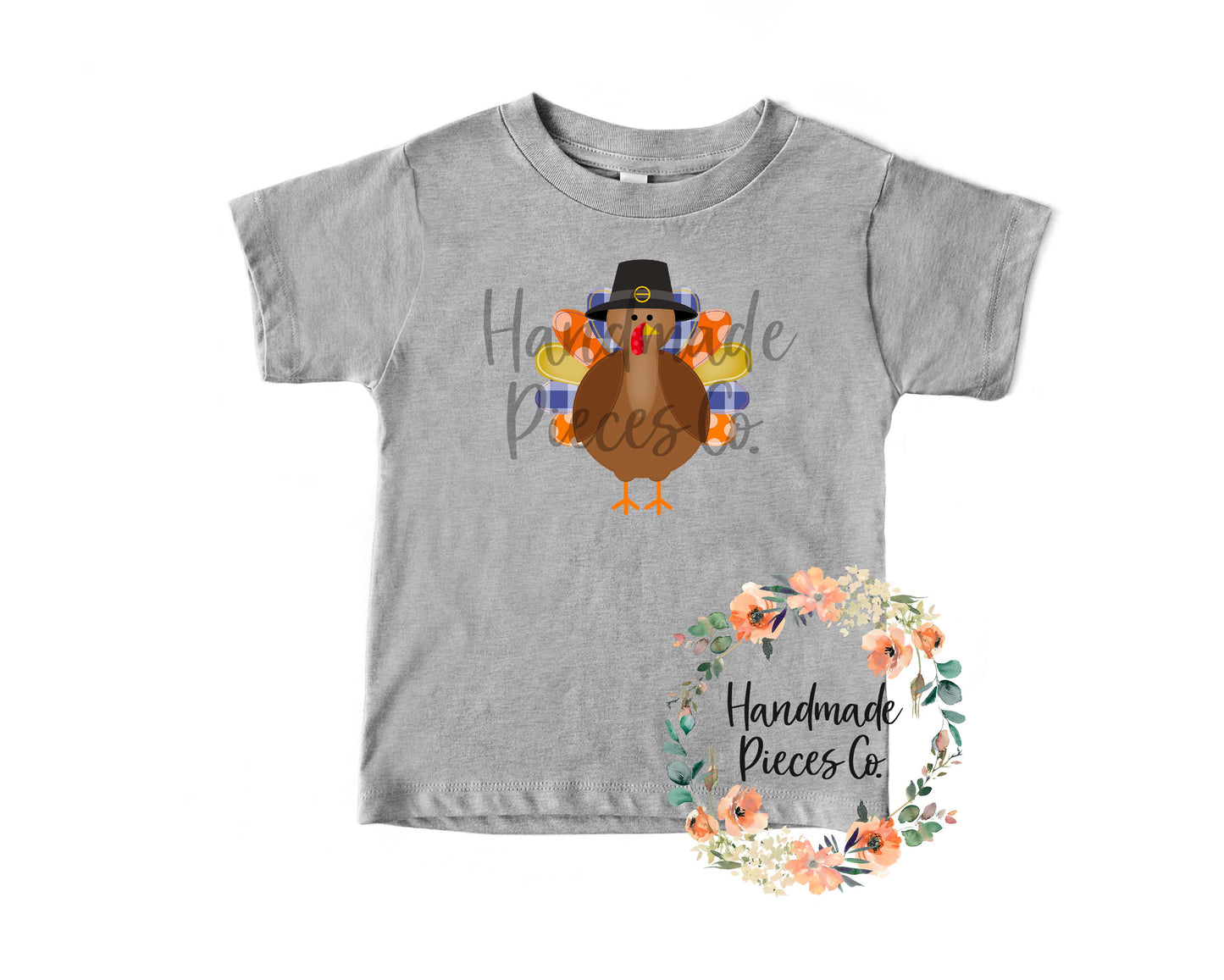 Turkey with Hat - Sublimation or HTV Transfer