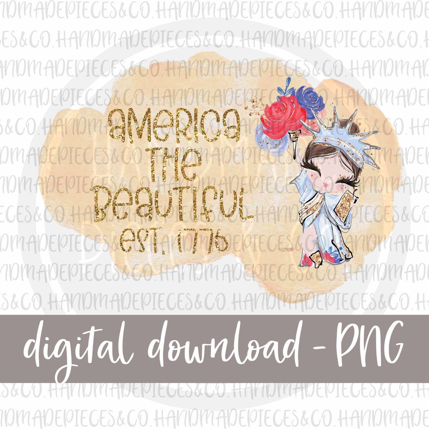 America the Beautiful - Multiple Styles - Digital Download