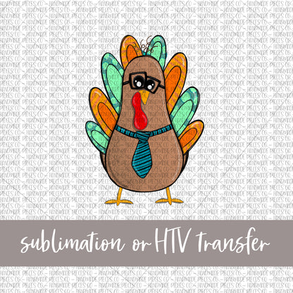 Turkey, Boy - Sublimation or HTV Transfer