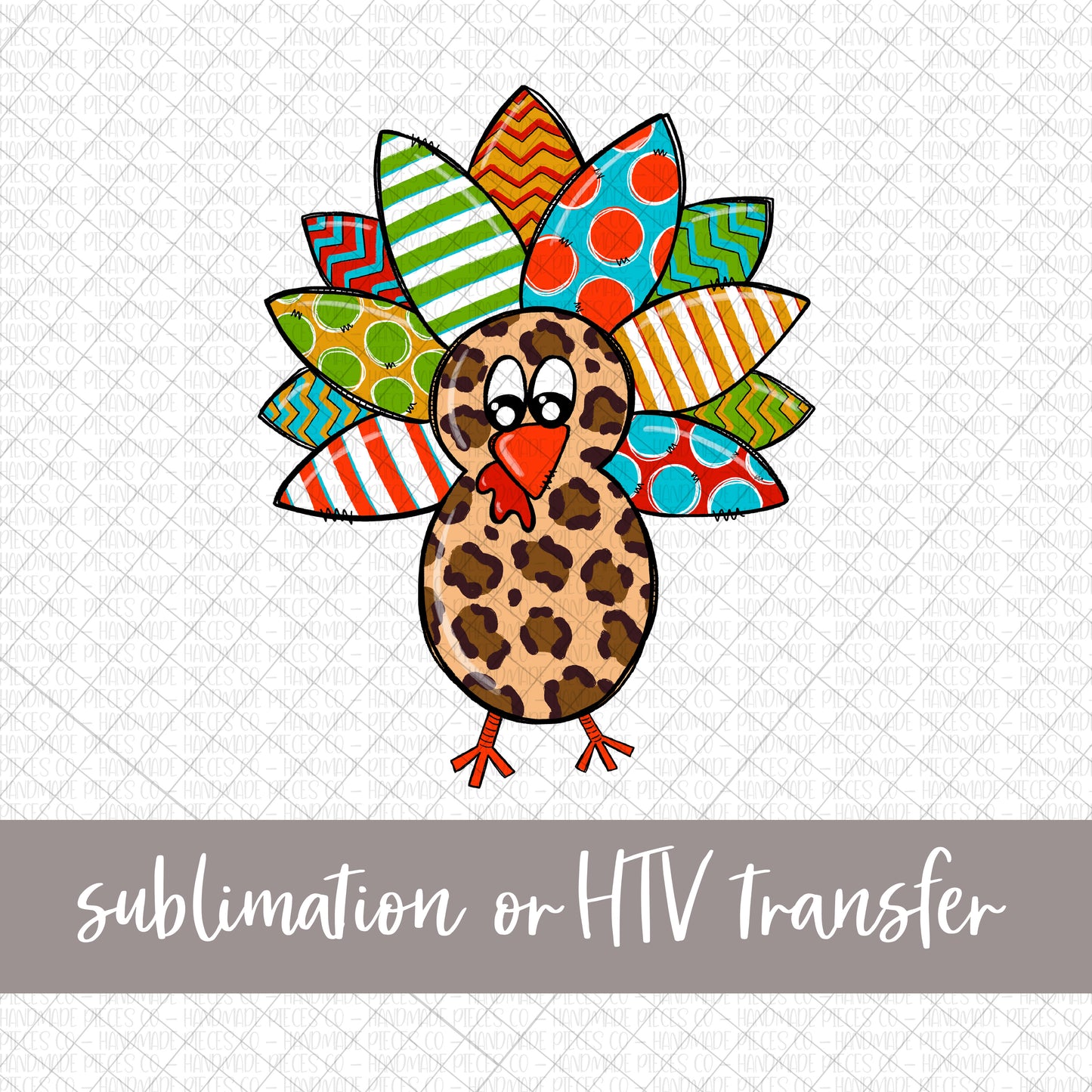 Turkey, Boy -  Sublimation or HTV Transfer