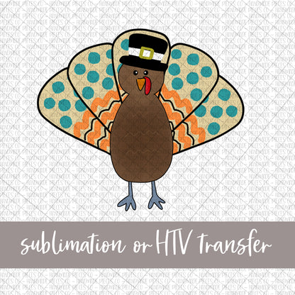 Turkey - Sublimation or HTV Transfer