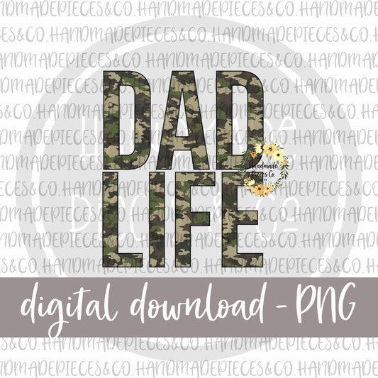 Dad Life, Camouflage - Digital Download