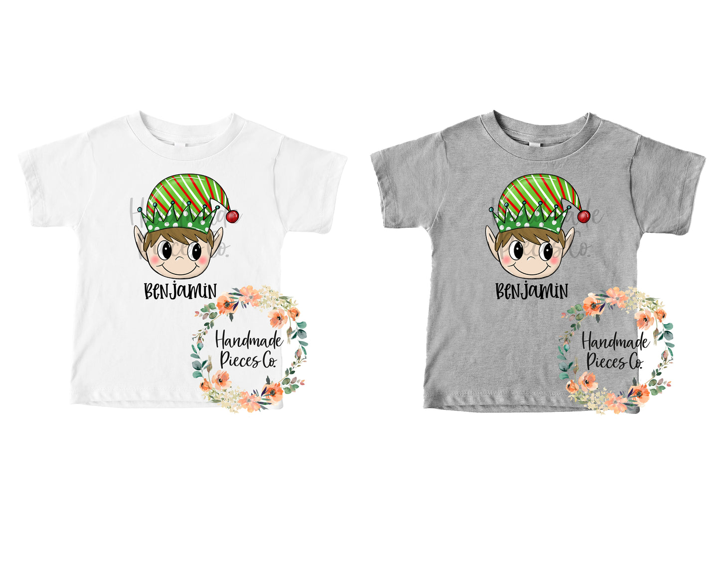 Elf, Boy - Name Optional - Sublimation or HTV Transfer