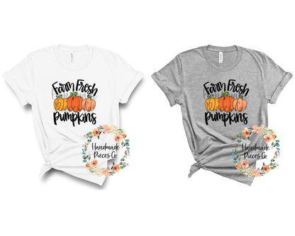 Farm Fresh Pumpkins - Sublimation or HTV Transfer