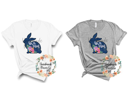 Bunny, He is Risen - Sublimation or HTV Transfer