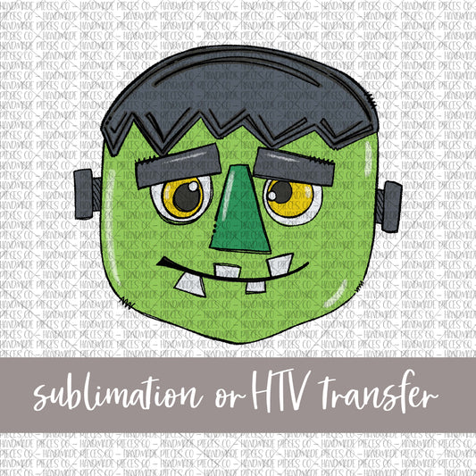 Frankenstein - Sublimation or HTV Transfer