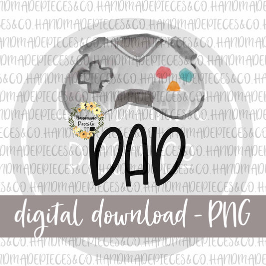 Game Controller, Dad - Digital Download