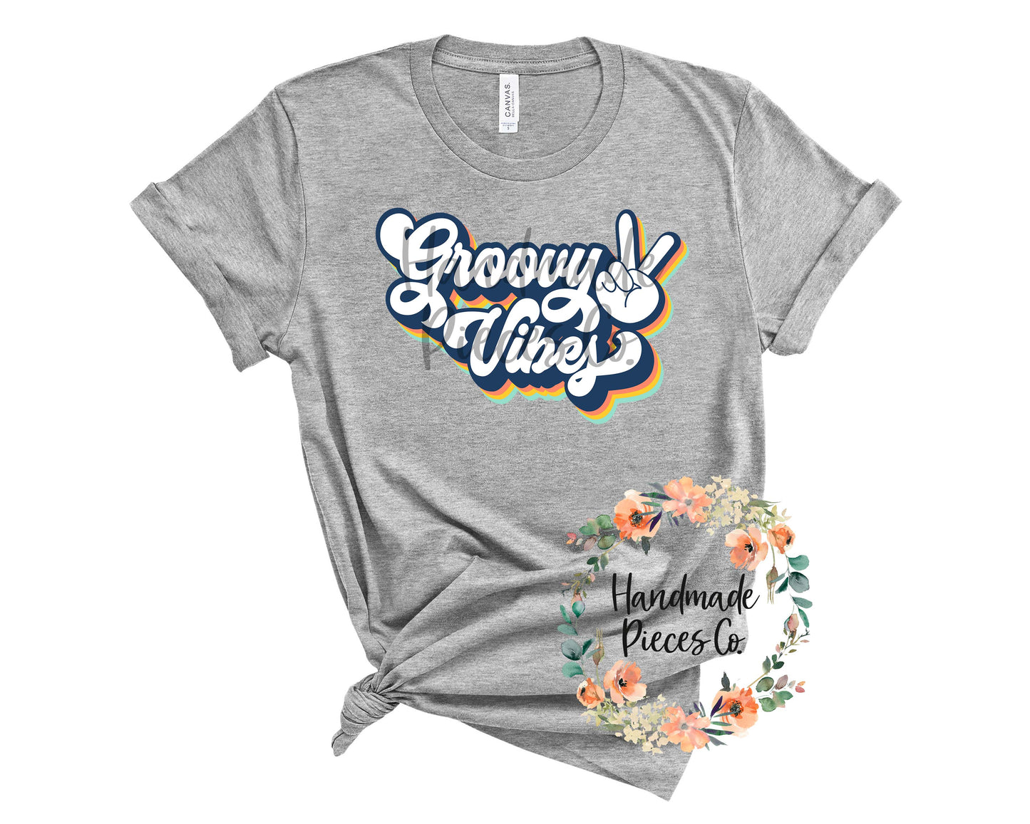 Groovy Vibes, Retro - Sublimation or HTV Transfer