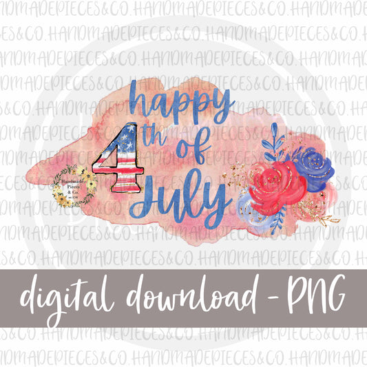 Happy Fourth of July - Digital Download