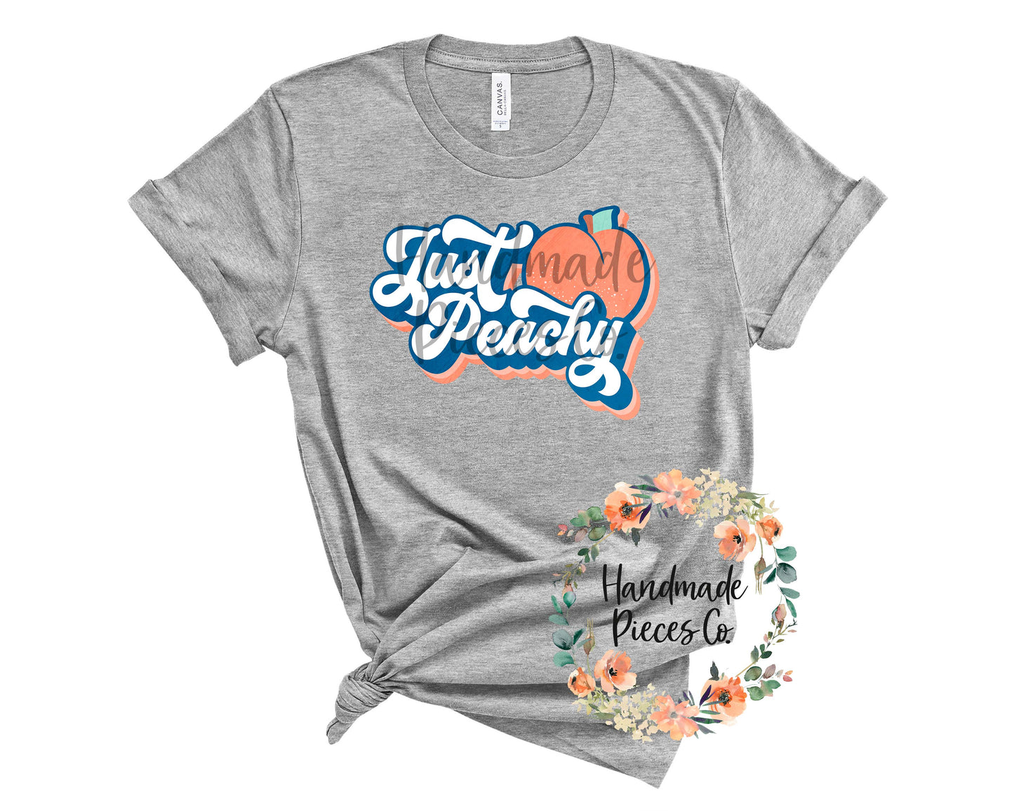 Just Peachy - Sublimation or HTV Transfer