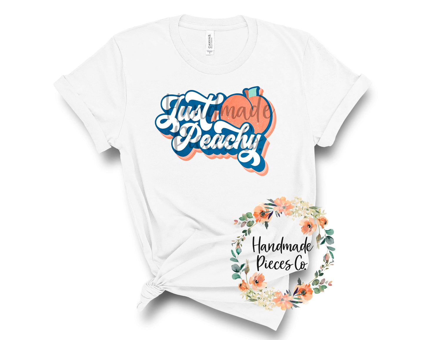 Just Peachy - Sublimation or HTV Transfer