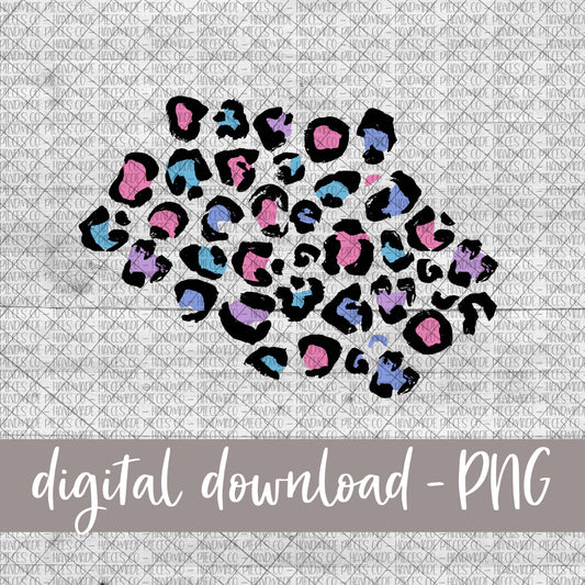 Leopard Patch, Spring Pastel - Digital Download