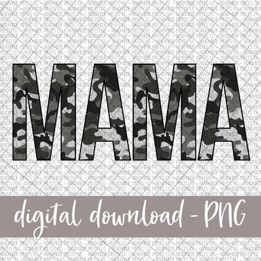 Mama, Camo Black 2 - Digital Download