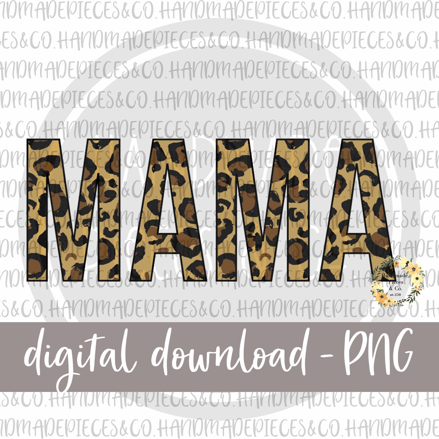 Mama, Leopard - Digital Download