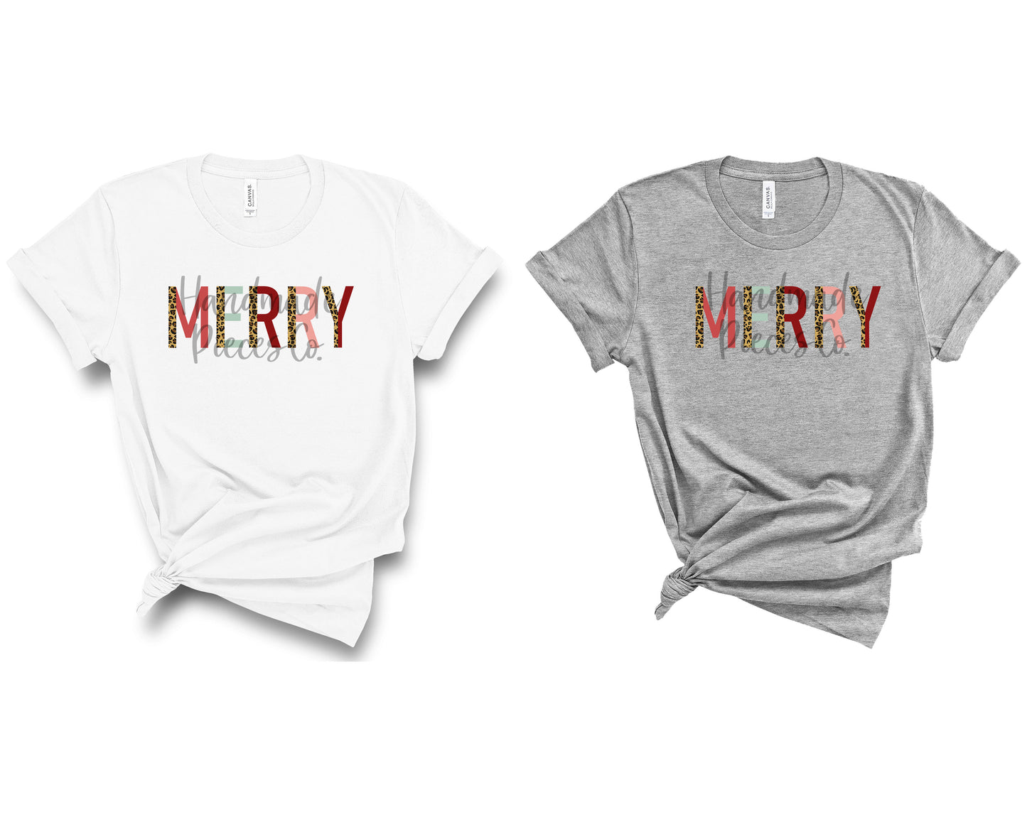 Merry, Leopard Split - Sublimation or HTV Transfer