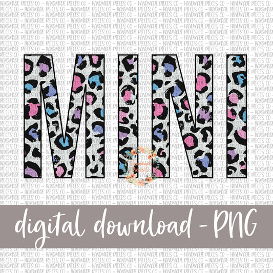 Mini, Leopard Spring Pastel  - Digital Download