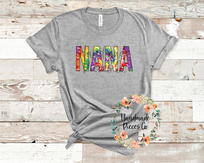 Nana, Tie Dye - Digital Download