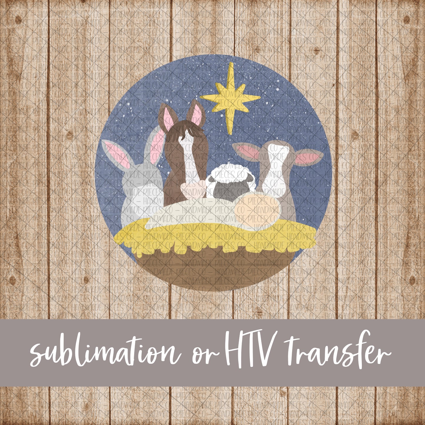 Nativity - Sublimation or HTV Transfer