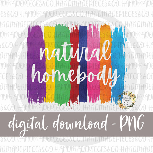 Natural Homebody, Brush Strokes - Digital Download