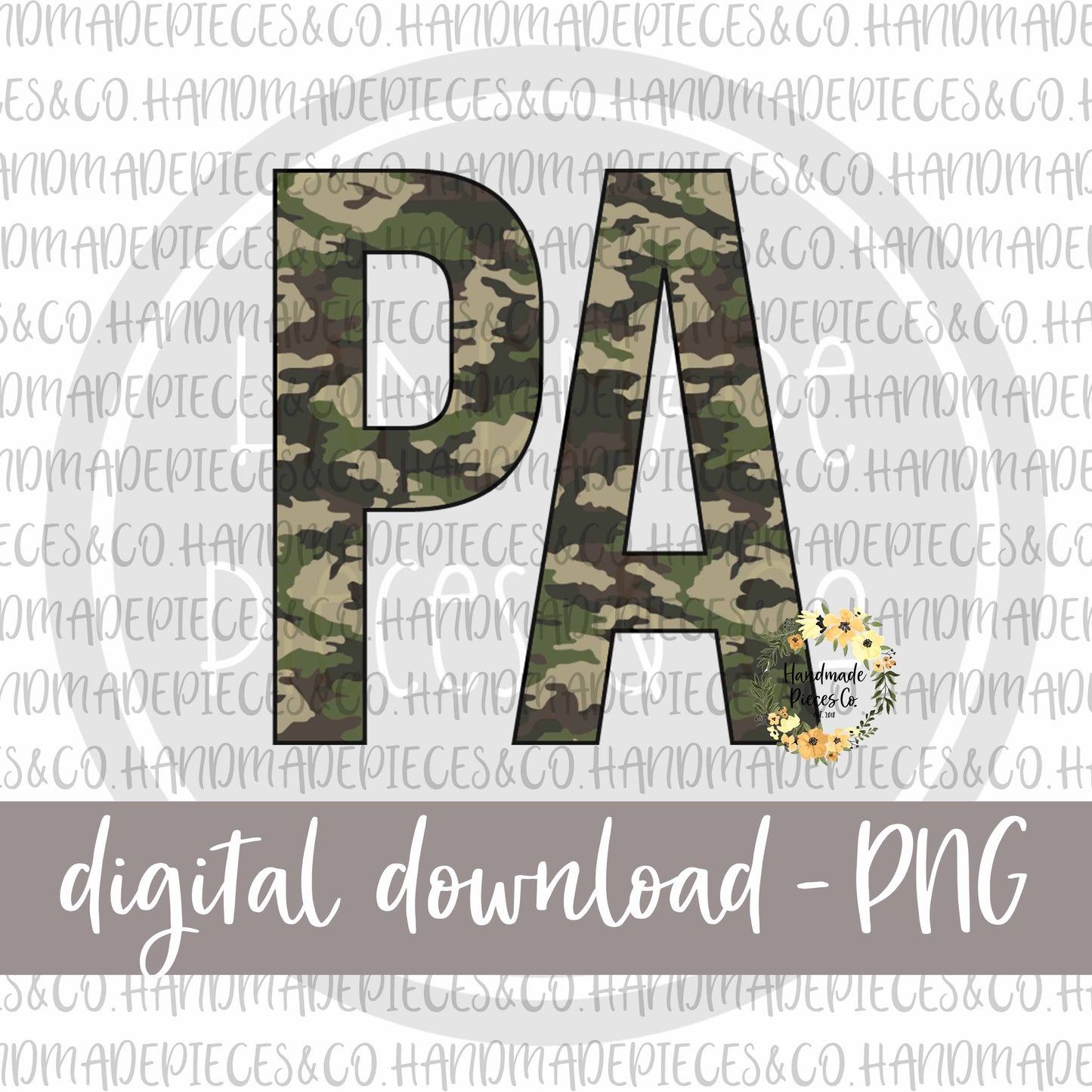 Pa, Camouflage - Digital Download