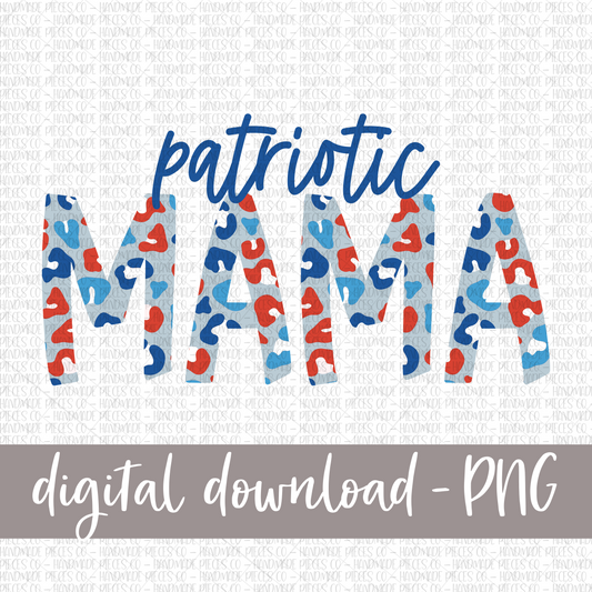 Patriotic Mama, Leopard - Digital Download