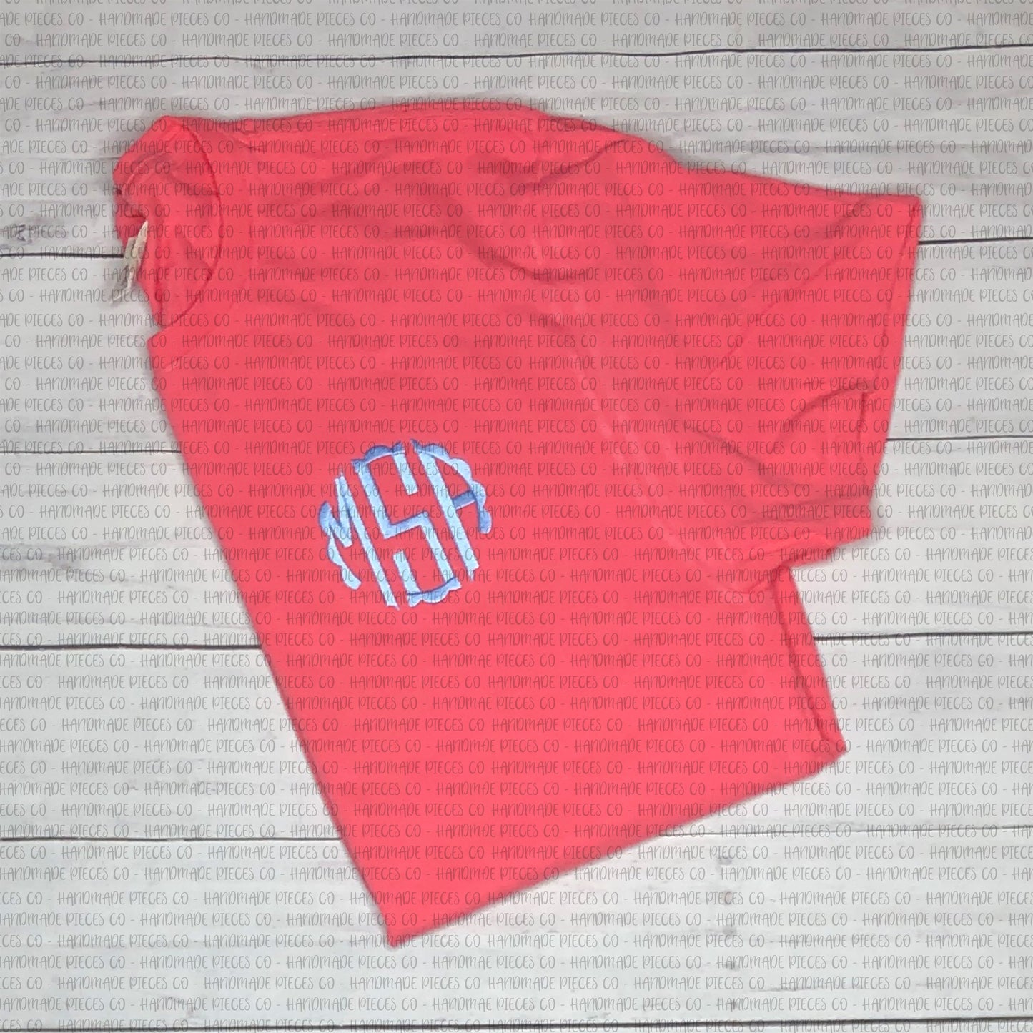 Monogram Embroidered Garment, Pocket - Adult