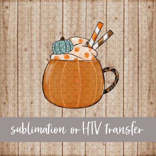 Pumpkin Spice - Sublimation or HTV Transfer