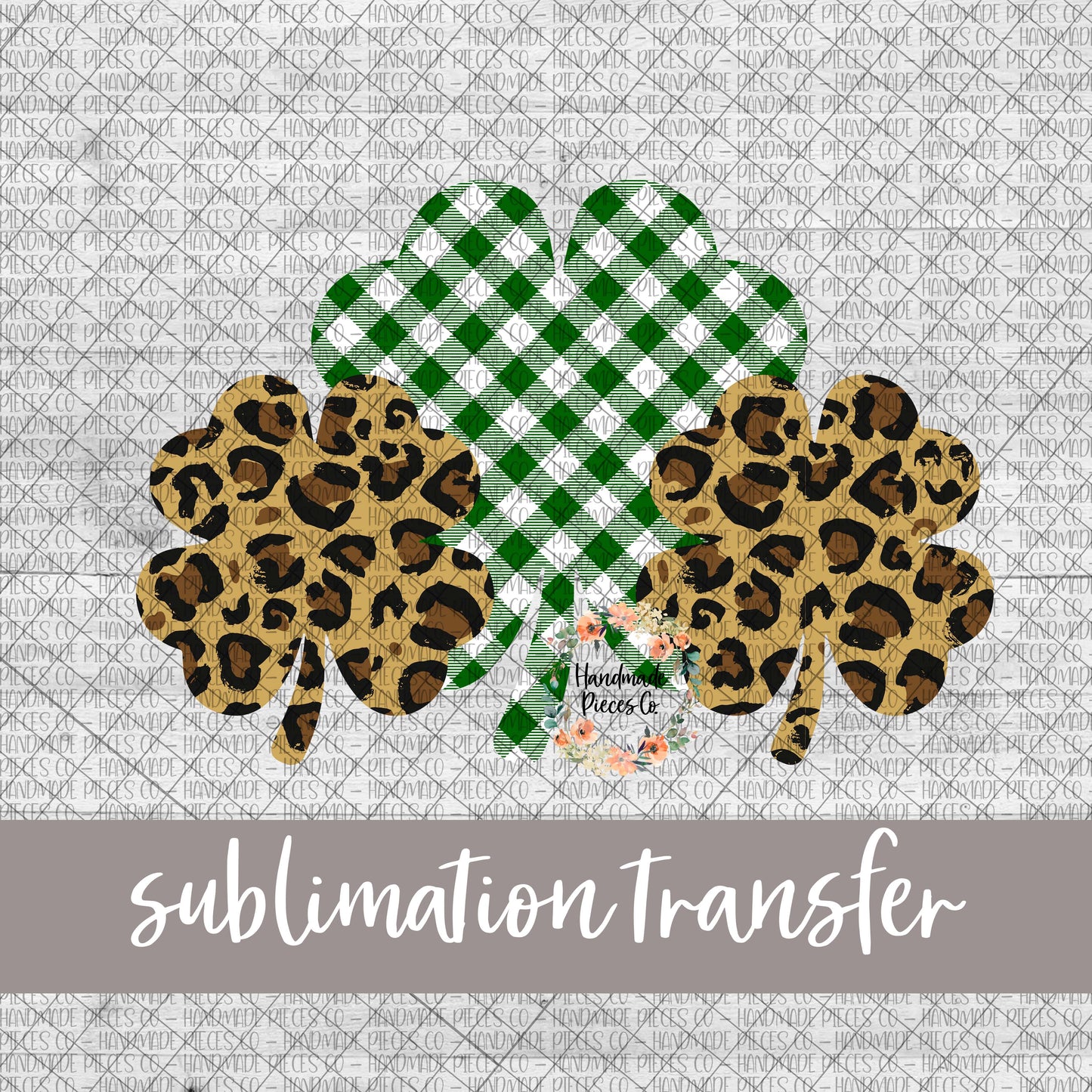 Shamrock Trio 2 - Sublimation Transfer