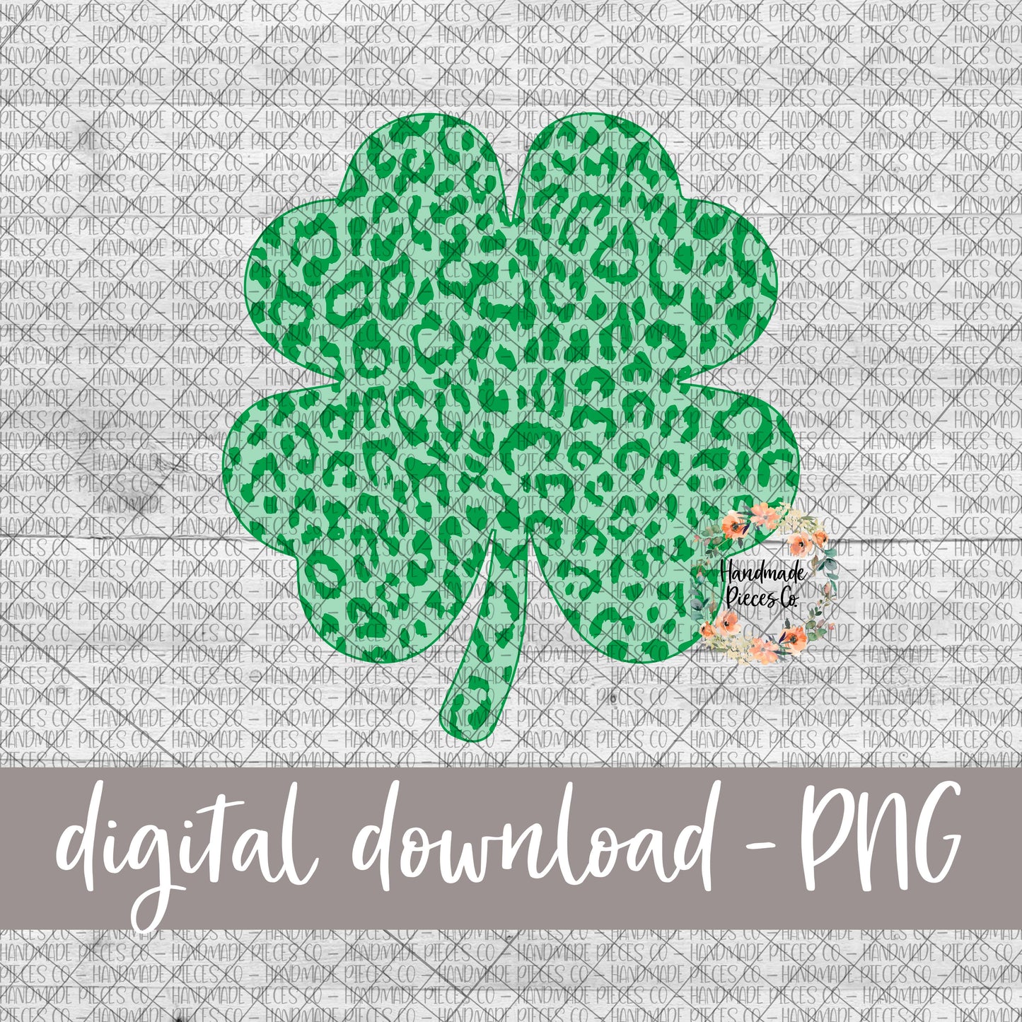 Shamrock, Cheetah Green - Digital Download