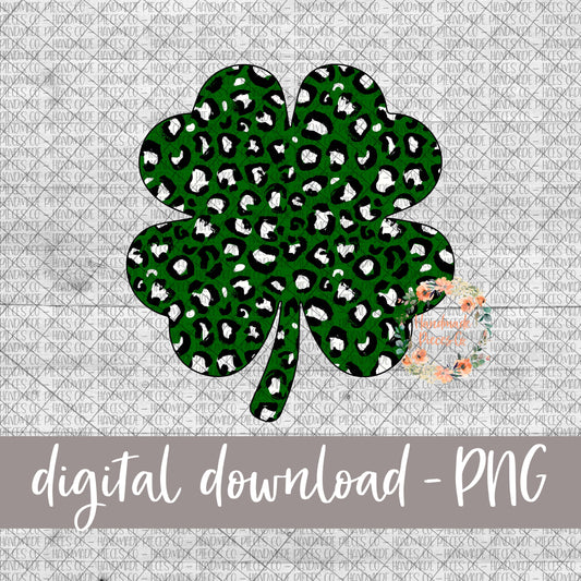 Shamrock, Leopard Dark Green - Digital Download