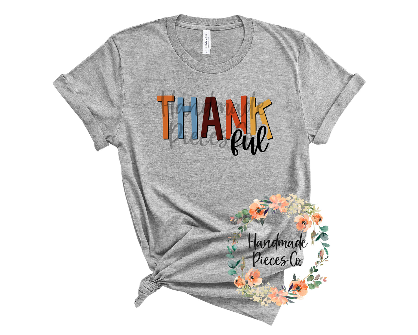 Thankful, Version 3 - Sublimation or HTV Transfer