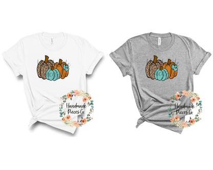 Pumpkin Trio,  Leopard - Sublimation or HTV Transfer