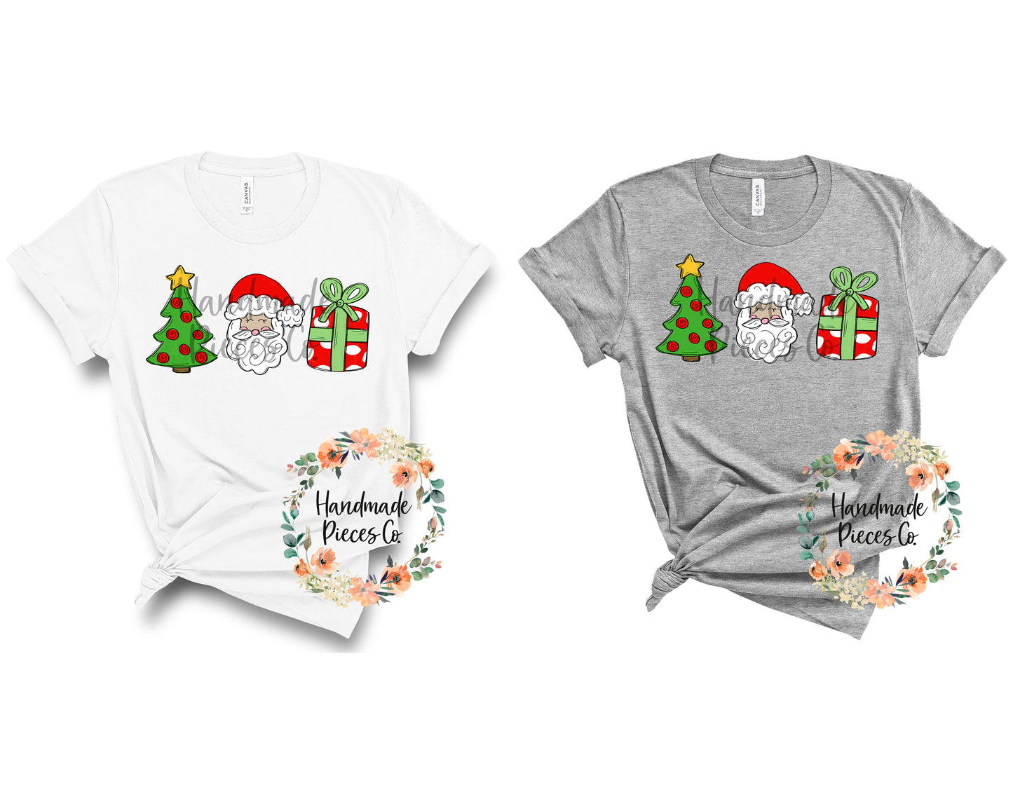 Christmas Tree Santa Present - Sublimation or HTV Transfer