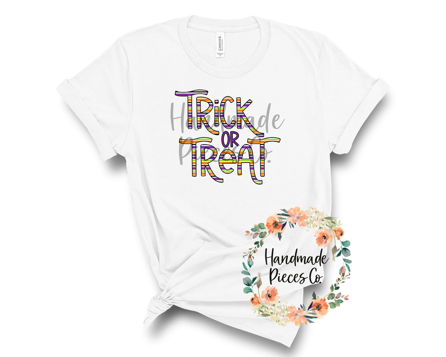 Trick or Treat, Stripes- Digital Download