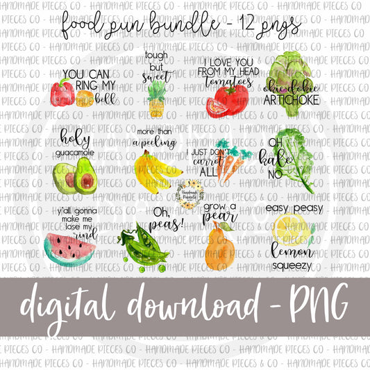 Food Pun Bundle - Digital Download