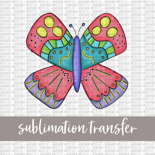 Butterfly - Sublimation or HTV Transfer