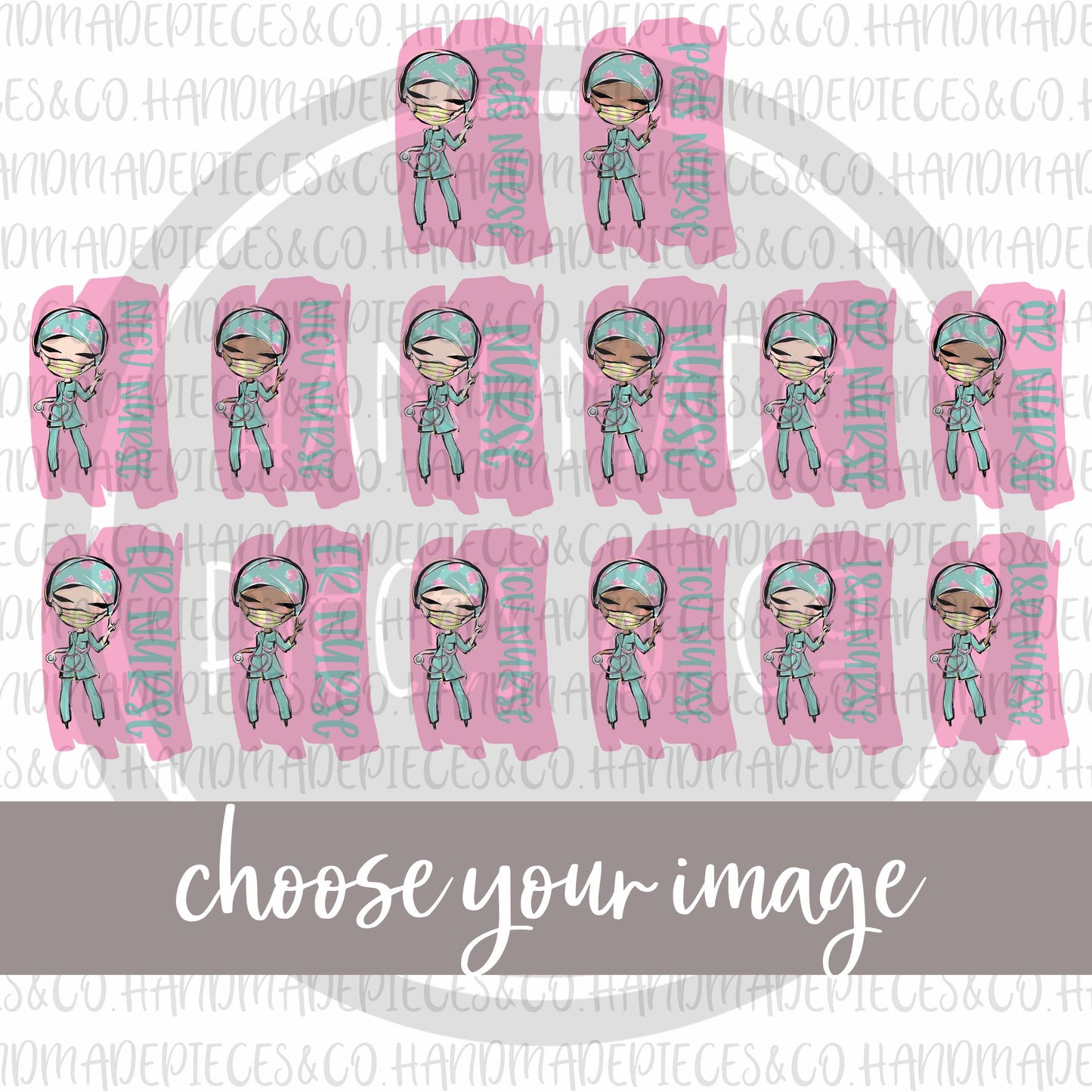 Nurse Figures - Multiple Styles - Digital Download