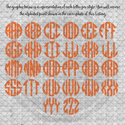 Wizard Monogram - Multiple Styles - Digital Download