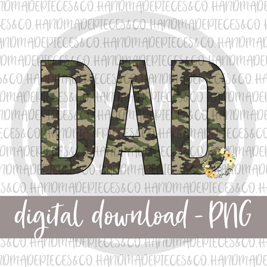 Dad, Camouflage - Digital Download