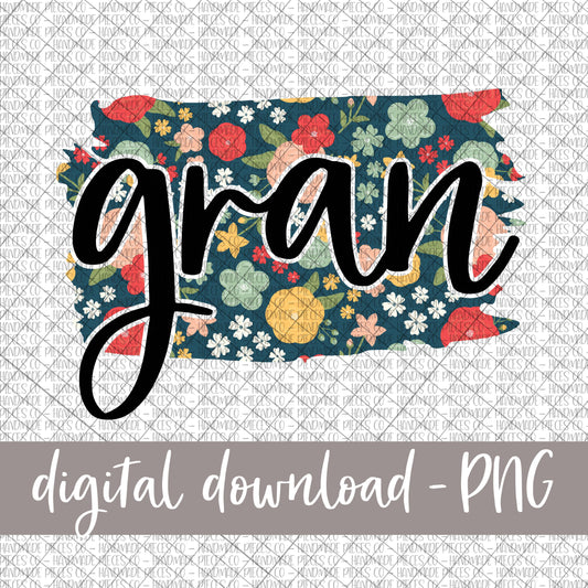 Gran Brushstroke, Floral 6 - Digital Download