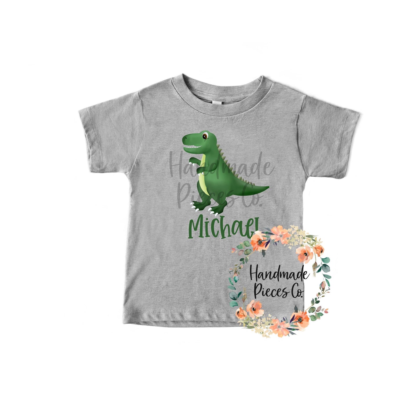 Dinosaur, TRex - Name Optional - Sublimation or HTV Transfer