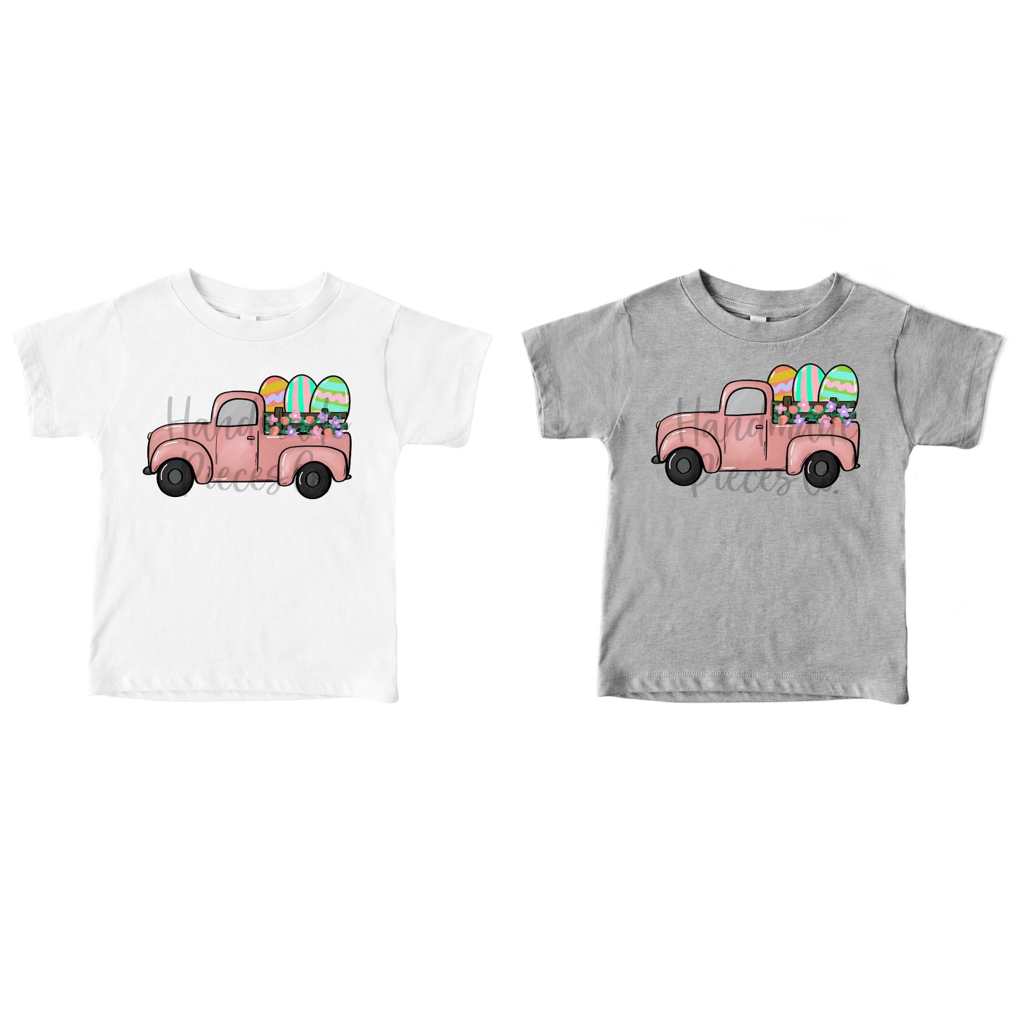 Easter Egg Truck - Sublimation or HTV Transfer