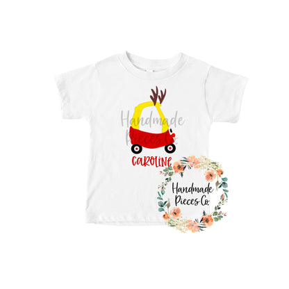 Reindeer Coupe - Name Optional - Sublimation or HTV Transfer