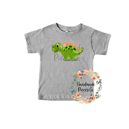 Stegosaurus Dinosaur, Green - Sublimation or HTV Transfer