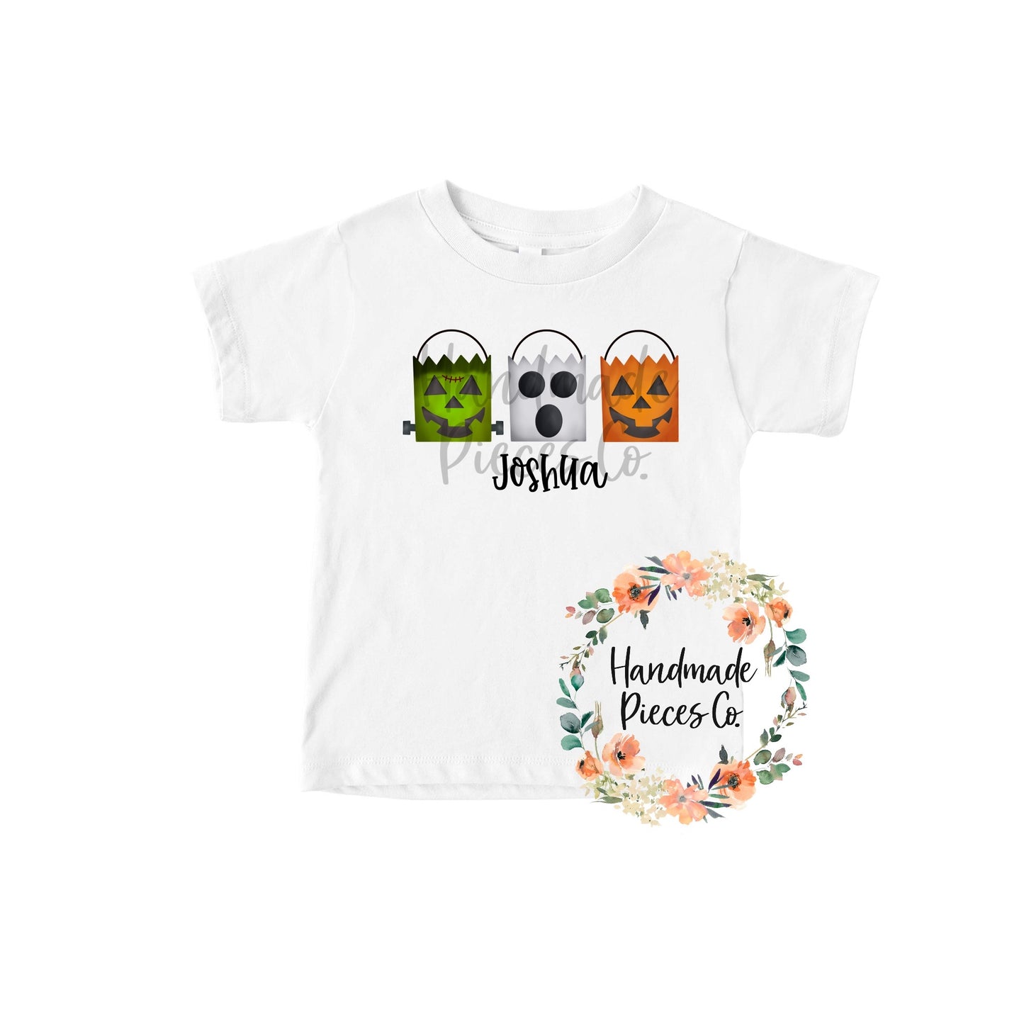 Halloween Candy Bag Trio - Name Optional - Sublimation or HTV Transfer