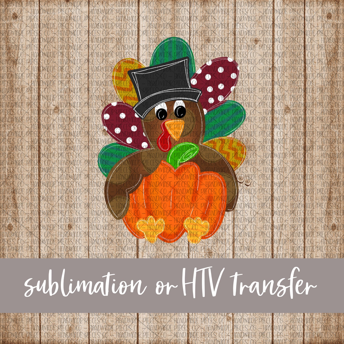 Turkey - Sublimation or HTV Transfer